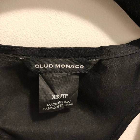 Club Monaco 100% silk top - Picture 3 of 3